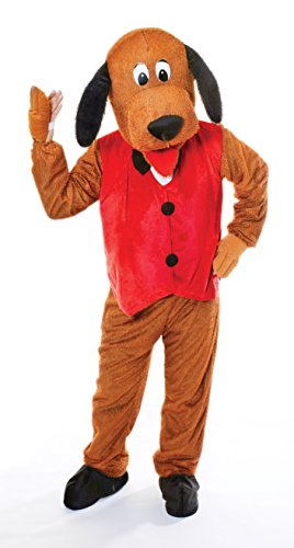 Mascotte chien à grosse tête pour animer vos soirées d'Halloween et carnavals