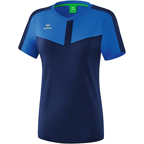 Erima Squad T-Shirt Femme maillot sport manches courtes col rond activewear