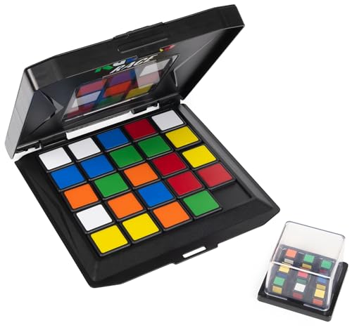 Rubik's Cube - Rubiks Race Version Classique - Jeu De Société Classique 3X3 Rubiks Cube - Stratégie Ultime Face à Face - Jeu Casse-Tête Adulte Et Enfant - Jouet Enfant 7 Ans Et +