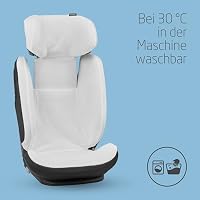 Maxi-Cosi Sommerbezug aus Biobaumwolle für den RodiFix S i-Size, Kindersitzbezug, atmungsaktives und feuchtigkeitsabsorbierendes Material, maschinenwaschbar, nachhaltige Baumwolle, Naturweiß – Ansicht 4