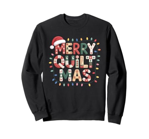 Merry Quiltmas Christmas Quilting Lover Sweatshirt