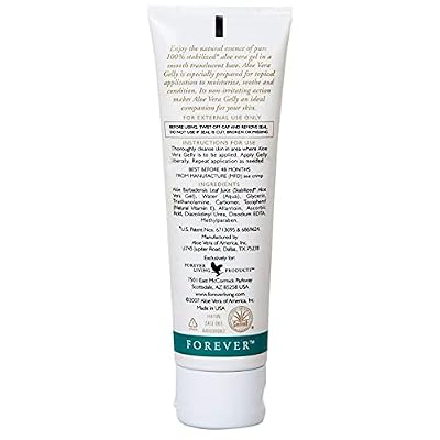 Forever Living - Aloe Vera Gelly - Pure Aloe for Ultimate Skin Comfort - Moisturizing, Conditioning, and Soothing Gel - Vegan - 4 fl oz (Pack of 2)