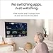 Google Chromecast - Streaming Device with HDMI Cable and Voice Search Remote - Stream Shows, Music, Photos, Sports from Phone to TV - Includes Remote Silicone Cover, Cleaning Cloth,- HD Version - Snow