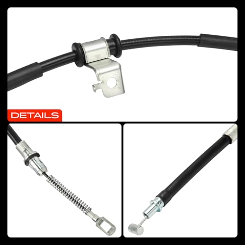 Frankberg 2x Handbremsseile Scheibenbremse Hinten Links Rechts Kompatibel mit Captiva C100 C140 2.0L-3.2L 2006-2018 Antara L07 2.0L-3.2L 2006-2024 Replace# 96879437