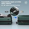 Showkoo Luggage Sets Expandable Abs Hardshell 3pcs Clearance Luggage Hardside Lightweight Durable Suitcase Sets Spinner Wheels Suitcase With Tsa Lock Dark Green