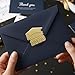 BOMSCTA Class of 2026 Graduation Envelope Stickers: 120 Pcs Gold Foil Embossed Grad Seals, 2 Inch Senior 2026 Stickers for Invitations, Announcement Cards, Party Favors, Gift Bags