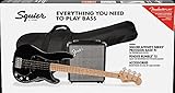 guitare basse squier precision  Squier Affinity Precision Bass PJ Pack - Noir