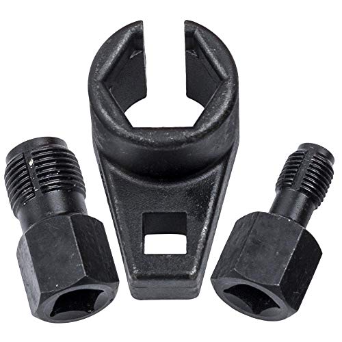 5pcs Automotive Oxygen Sensor Socket Vacuum Wrench O2 Sensor Wrench Remover M12 M18 Tool Renew Thread Chaser