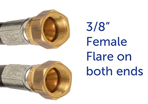 Flame King Thermo Rubber Rv Slide Out Hose Assembly, 60 Inch, 3/8 Inch Id, Female To Female - 100159-60 #TOP3