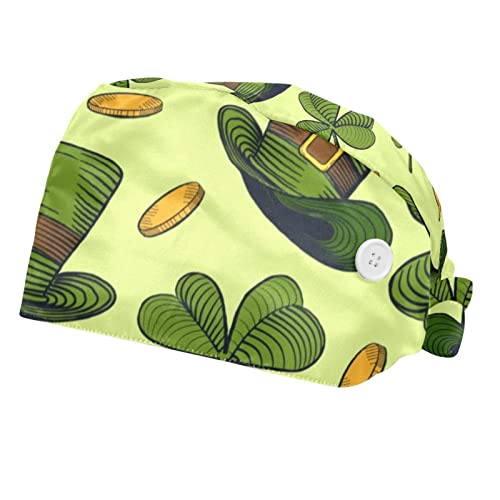 Chapeau de la Saint-Patrick anti-transpiration : lot de 2 casquettes de travail respirantes mixtes
