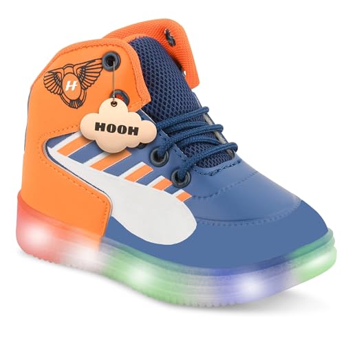 Image of HOOH Kids Boys and Girls LED Light Shoes for 18 Months to 10 Years