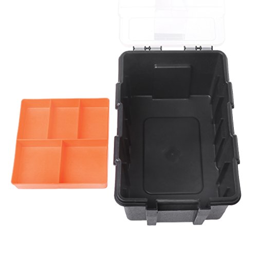 Boîte de rangement multifonctionnelle transparente outdoor en plastique rigide