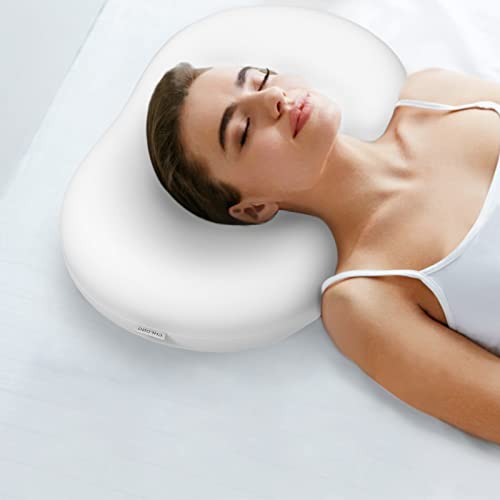 Chfong Cervical Memory Foam Pillow For Pain Relief Sleeping - Ergonomic Cervical Pillow For Neck And Shoulder Pain, Orthopedic Contour Neck Support Bed Pillow For Side, Back, Stomach Sleepers-White #TOP6