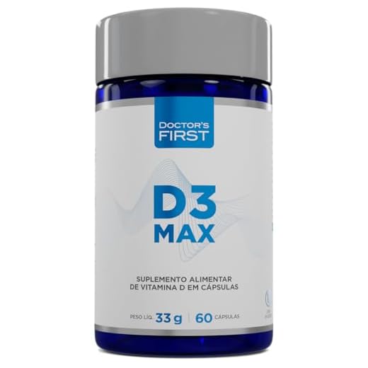 D3 Max - Vitamina D3 2000UI diluida em TCM - 150 cápsulas Softgel