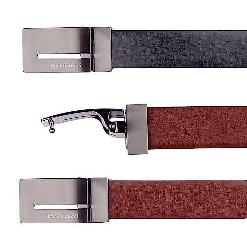 Image of Bacca Bucci Men's Genuine Leather Belt