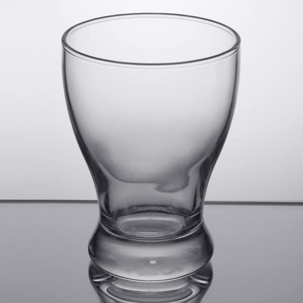 SET of 6, Libbey 12267 Atrium 7 oz Juice Glass w/Signature Party Picks