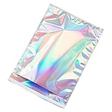 Bag has a self sealing peel and seal adhesive strip. Just pack your contents, peel and then seal, done!