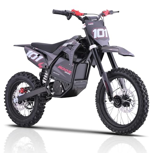 KOOZ HP115E Electric Dirt Bike Ebike for Kids and Teens, 40 MPH 60V 2000W (Max 3000W) Offroad Motorcycle with 14