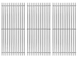 Cmanzhi S6F551 (3-Pack) 19.2“ SUS304 Cooking Grates for Weber Summit 600 Series Summit E-620 S-620 Gas Grills Without Smoker Box, Heavy Duty Grill Grid for Weber 67551