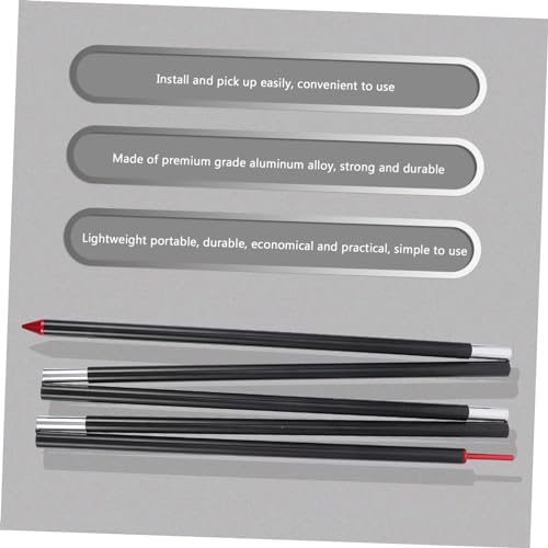 Support de support d'auvent avec poteaux de bâche pour tente extérieure