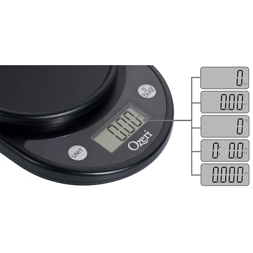 Image of Ozeri Pronto Kitchen and Food Scale with Variable Graduation Technology | Recognized by experts -- Winner of awards from the Food Network, The New York Times' Wirecutter, CNN Underscored, and others.