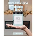 M&SENSE Candle Oceanic Breeze Scented, 19.4oz 110 Hour Long Lasting 2 Wick Pineapple & Mango Scent Natural Soy Candles for Home Scented for Stress Relief & Women/Men - Image 4