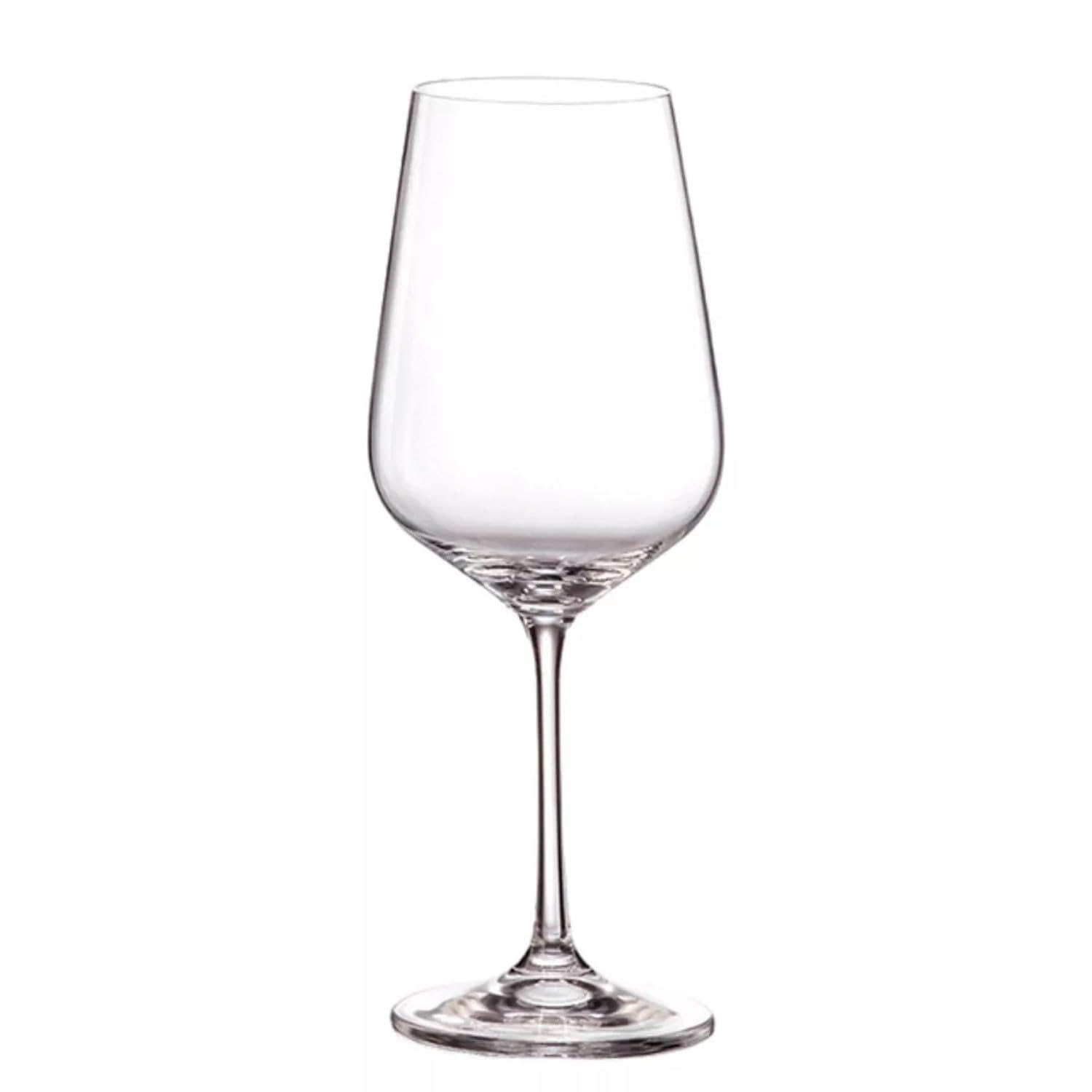 Verres en Verre de Bohême de 850 ML DRW lot de 6 transparents pour table et buffet