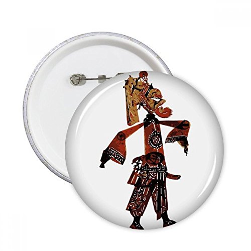 Chine shadow play chinois opera badge XXL pour masquer l'usure d'une veste