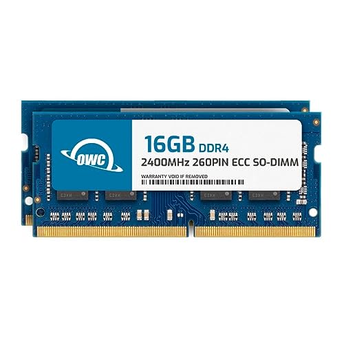 OWC 32GB (2x16GB) DDR4 2400MHZ PC4-19200 CL17 2RX8 ECC SO-DIMM 1.2V 260�s�� ������ RAM