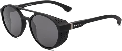 Miniatura 2 de Marfil Orion - Gafas de sol redondas Steampunk para mujer filtro Uv 400 gafas de sol circulares para hombre M