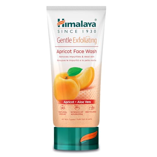 Himalaya Gentle Exfoliating Apricot Scrub Polishes impurities for Clean skin | Moisturizes, relieves and brightens skin | Suitable for all skin types - 75ml Himalaya Gentle Exfoliating Apricot Scrub Polishes impurities for Clean skin | Moisturizes, relieves and brightens skin | Suitable for all skin types - 75ml