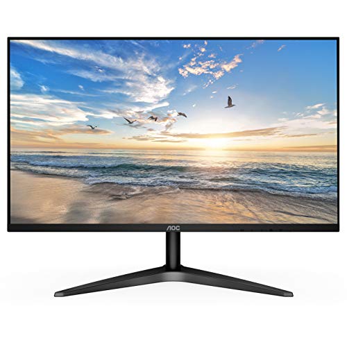 AOC 22B1Hs 21.5 Inch (54.6 Cm), 1920 X 1080 Pixels, Full Hd LCD Monitor with Led Backlight with Hdmi/Vga Port, Black