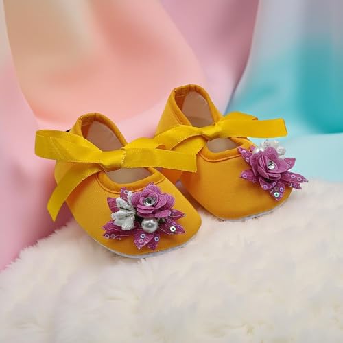 Image of Rsmart, Baby Boys & Girls Floral Design Shoes with Soft Sole