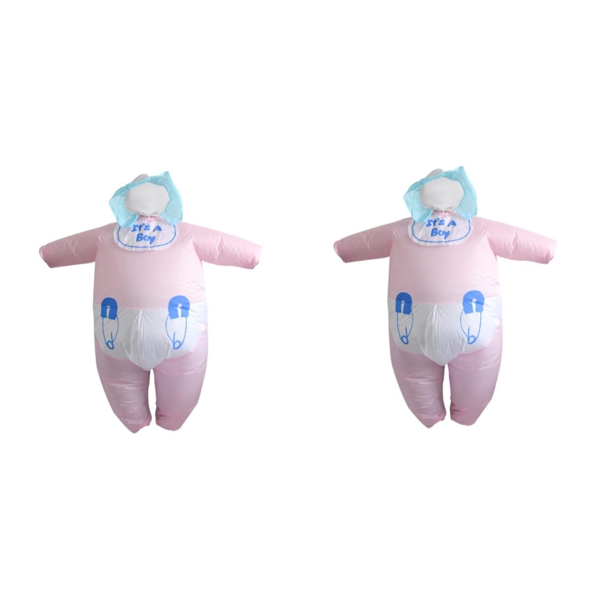 LIFKOME 2 Piezas Traje De Lucha Inflable Traje De Disfraces Mono Traje Inflable Traje De Lucha De Sumo Divertido Disfraz Inflable Ropa Infantil De Los Hombres Bebé Marioneta Poliéster