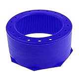 Trident Hex Edge 7.25” Tank Boot for Flat Bottom Aluminum Tanks (Blue)