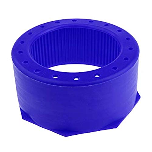 Trident Hex Edge 7.25” Tank Boot for Flat Bottom Aluminum Tanks (Blue)