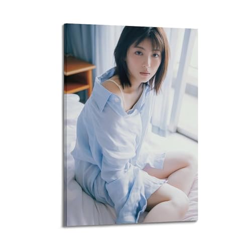 �L�����D�l�Ӕ��g�̎ʐ^�|�X�^�[ �|�X�^�[�̕ǃA�[�g�\���G�惊�r���O�x�b�h���[�� 12x18inch(30x45cm) Frame-style