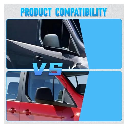 Bouchon rétroviseur droit pour Ford Transit Connect 2014-2018 en plastique robuste - 2