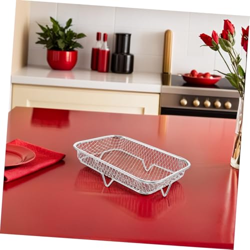 Rack de déshydratation acier inoxydable robuste pour friteuse de cuisine - 7