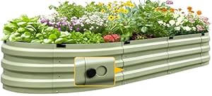 KING BIRD Hochbeet Pflanzkasten 1,8x0,9x0,3m