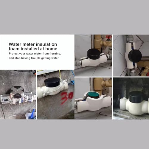 Compteur eau gelé solution avec cette housse d'isolation étanche pour robinet - 7