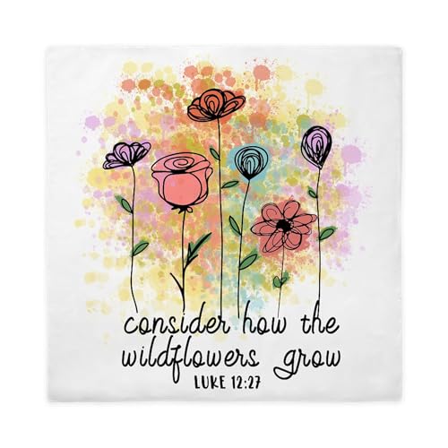 CafePress Wildflowers Queen Duvet Cover, Printed Comforter Cover, Unique Bedding