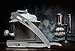 immagine 5Straight Razor Matte Finish Silver | Cut Throat Razor by GREY | Straight Edge Barber Razor | Best Barber Supplies | Barber Accessories | Barber Straight Blade Razor For Men
