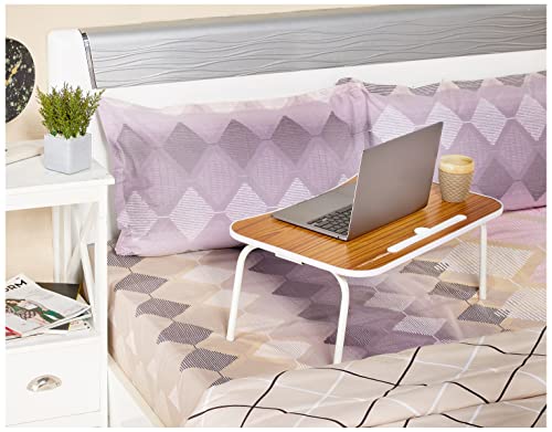 Amazon-Basics-Multipurpose-Foldable-Laptop-Table-Brown