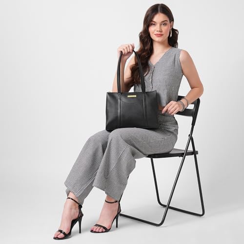 Image of Caprese Basil Small Tote Bag for Women with Comfortable Straps | Stylish, Durable, Multi-Compartment Design for Work, Travel, Shopping | Large Capacity, Ideal for Tab & Essentials