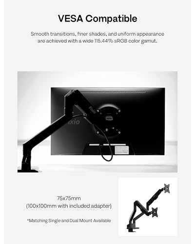 Image of Pixio PX246 Wave 24 inch 120Hz Refresh Rate FHD 1080p Resolution IPS Panel 4ms GTG Response Time Gaming Monitor with Adaptive Sync