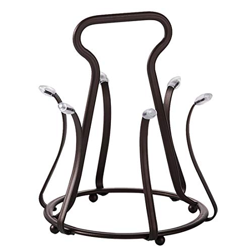 NNM Metall Abtropfhalter Abtropfgestell Abtropfständer Trockenständer Flaschenhalter Tassenhalter Flaschen Ständer für Sodastream Flaschen, Becher und Zubehör Cover