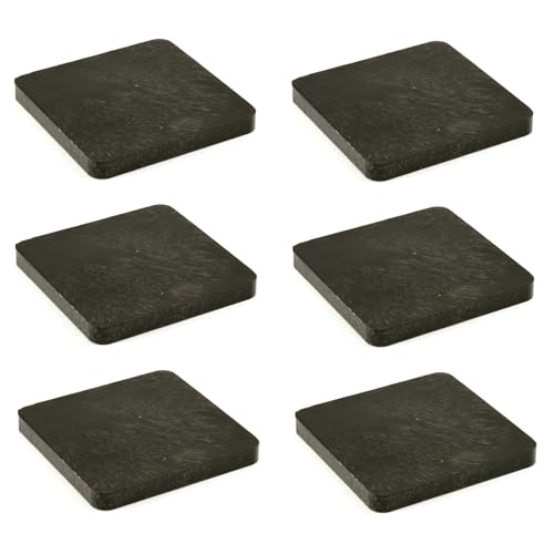 TERF® Lot de 20 cales d'alignement de garde-boue en plastique robuste 70 mm x 70 mm x 3 mm d'épaisseur