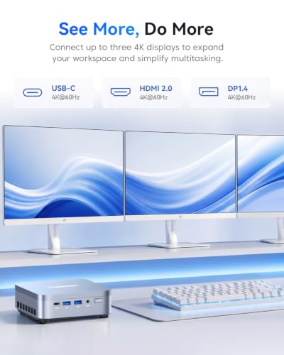 Image of ACEMAGIC K5 Mini PC, Intel Core 3 304, 12GB LPDDR5 RAM, 512GB NVMe SSD