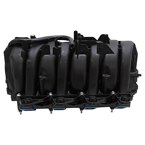 Image of TRQ Upper Intake Manifold (Without Heated PCV Valve Only) Compatible with Chevrolet & GMC 1999-2006 Silverado 1500, 1999-2007 Sierra 1500, 2001-2006 Silverado 2500 HD, 2000-2006 Tahoe, 2000-2006 Yukon